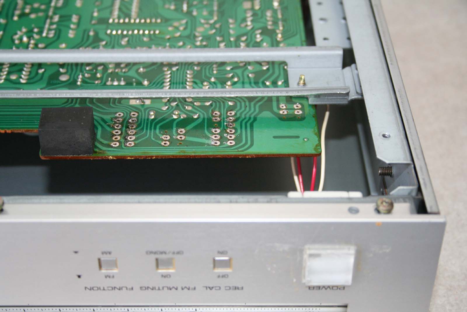 YAMAHA FM Tuner T-5 ヤマハFMチューナT-5 修理作業メモ